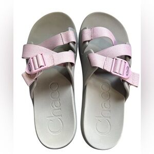Chaco Sandals with Light Pink Straps